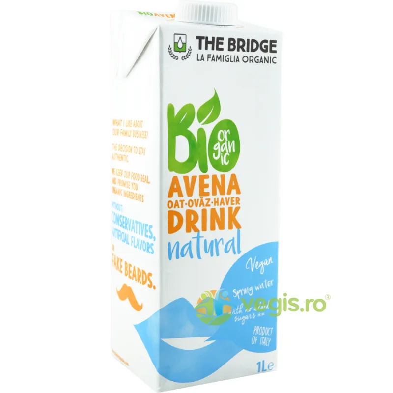 Bautura Vegetala din Ovaz Ecologic/Bio 1L The Bridge — preț și oferte