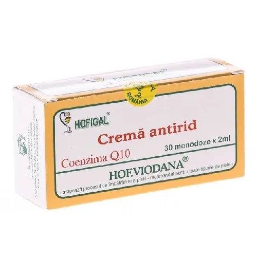 Crema Antirid Q10 30monodoze Hofigal — preț și oferte