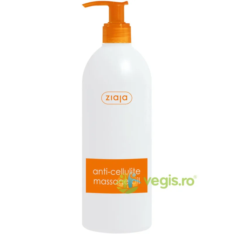 Ulei de Masaj Anticelulitic cu Extract de Ginkgo Biloba si Ulei de Portocale 500ml ZIAJA — preț și oferte