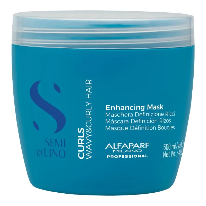 Masca pentru definirea buclelor Semi di Lino Curls Enhancing, 500 ml, Alfaparf — preț și oferte