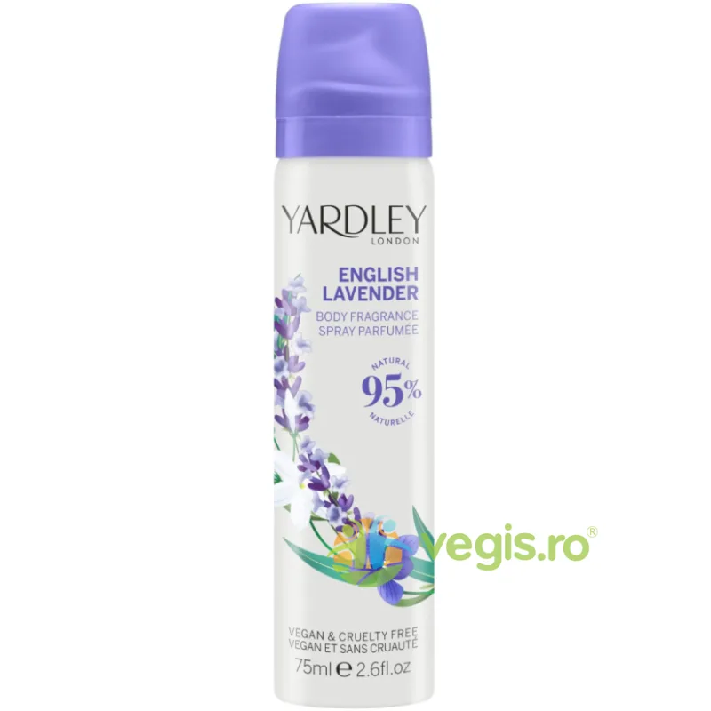Spray de Corp cu Parfum de Lavanda English Lavender 75ml YARDLEY LONDON — preț și oferte