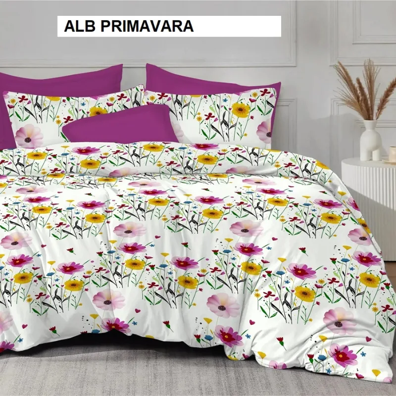 Lenjerie pat FINET (6 piese) alb primavara 230x250 cm, Ralex | 1 buc RALEX INFINITY — preț și oferte