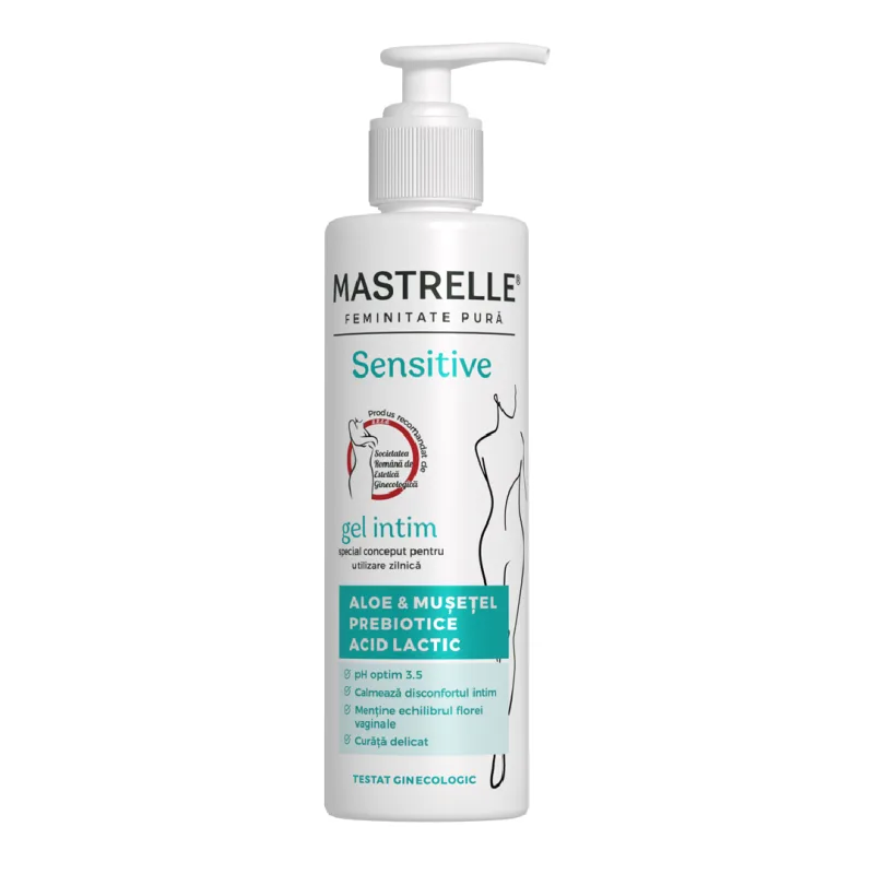 Gel intim Mastrelle Sensitive, 200 ml, Fiterman FITERMAN PHARMA — preț și oferte