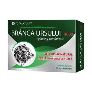BRANCA URSULUI 4000MG, 30cps - Cosmo Pharm