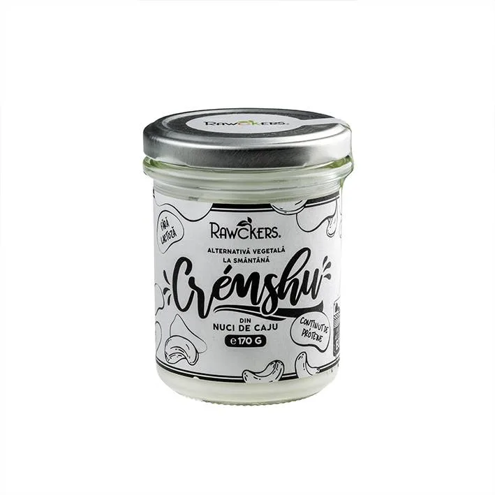 Cremshu alternativa vegetala la smantana, eco-bio, 175g - Rawckers — preț și oferte