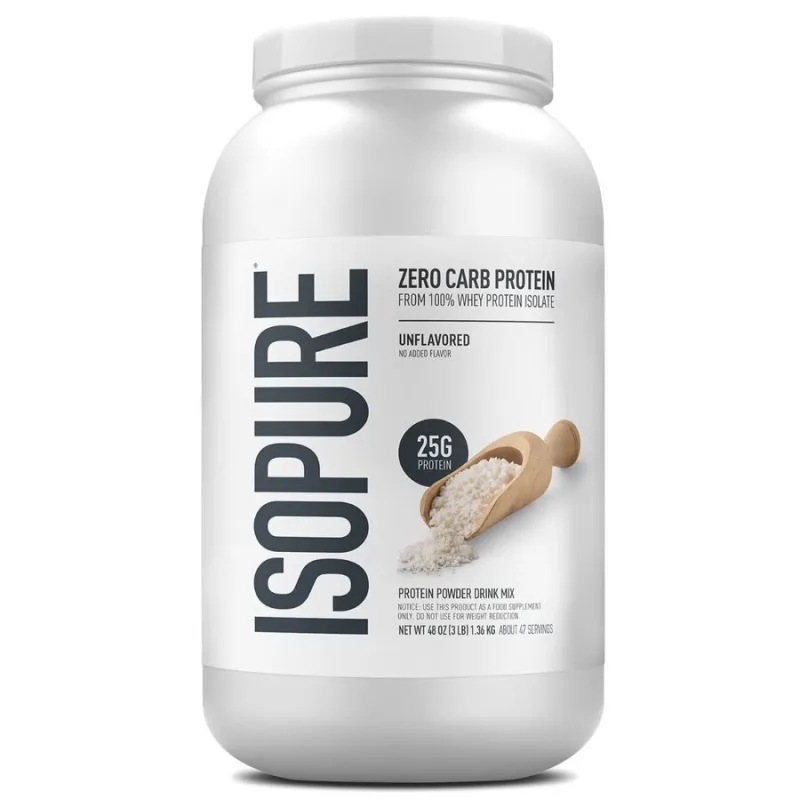 Proteina Izolata din Zer fara Carbohidrati si fara Aroma 1360g THE ISOPURE COMPANY — preț și oferte