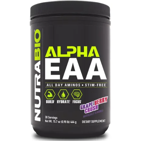 Aminoacizi cu Aroma de Struguri si Fructe de Padure 444g NUTRABIO — preț și oferte