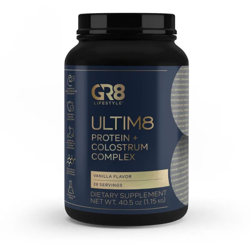 Proteina si Complex cu Colostru cu Aroma de Crema de Vanilie 1150g NUTRALABZ — preț și oferte