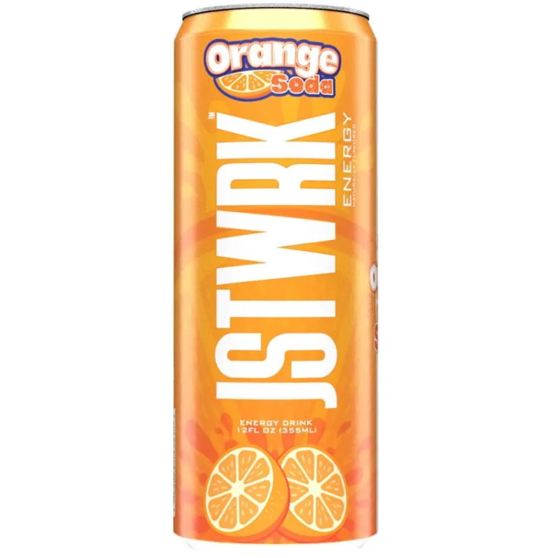 Bautura Energizanta Carbogazoasa cu Aroma de Portocale 355ml JST WRK ENERGY — preț și oferte