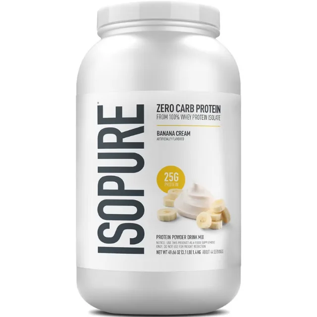 Proteina cu Aroma de Crema de Banane 1400g THE ISOPURE COMPANY — preț și oferte