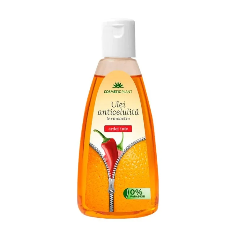 Cosmetic Plant Ulei anticelulita termoactiv cu extract de ardei iute, 200ml — preț și oferte