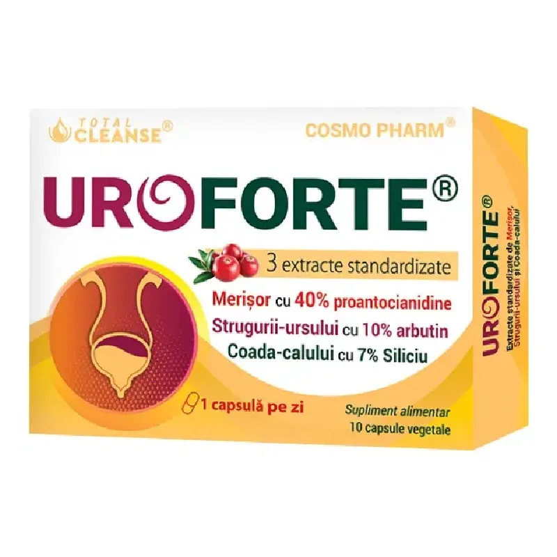 Uroforte, 10 capsule, Cosmo Pharm — preț și oferte