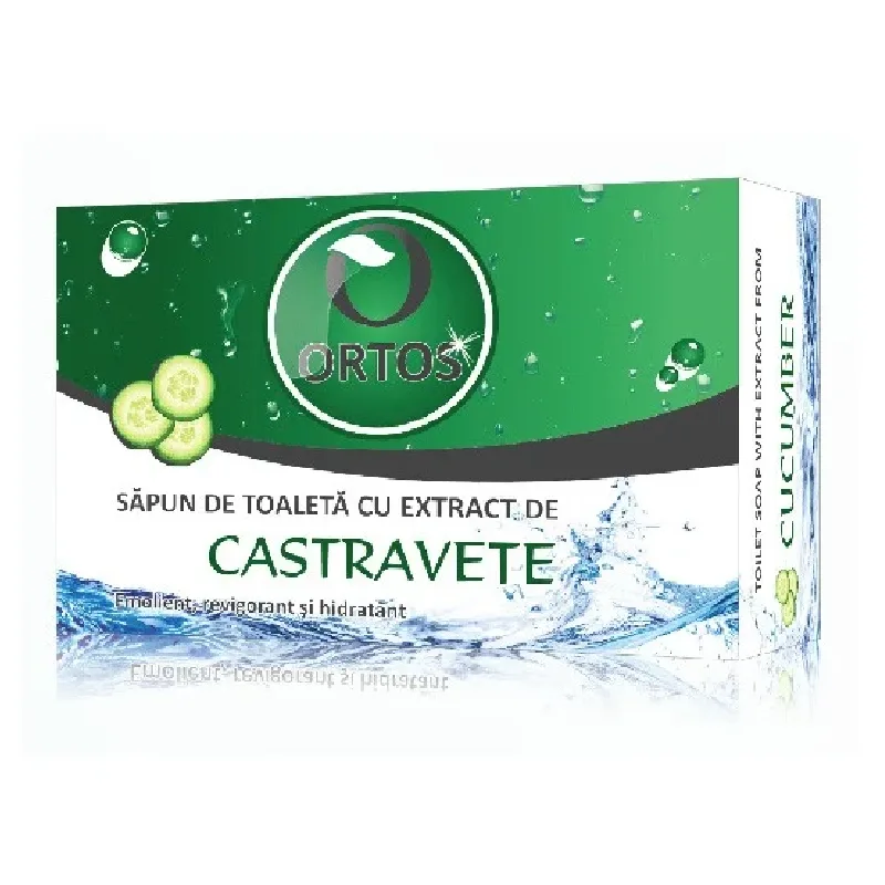 Sapun cu extract de castravete, 100 g, Ortos — preț și oferte