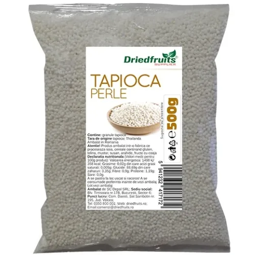 Tapioca Perle 500g Driedfruits — preț și oferte