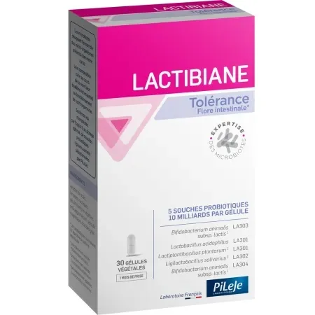 Probiotic Lactibiane Tolerance, 30 capsule - PiLeje — preț și oferte