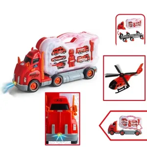 Set constructie cu accesorii POMPIERI, Fun Toys | 1 buc