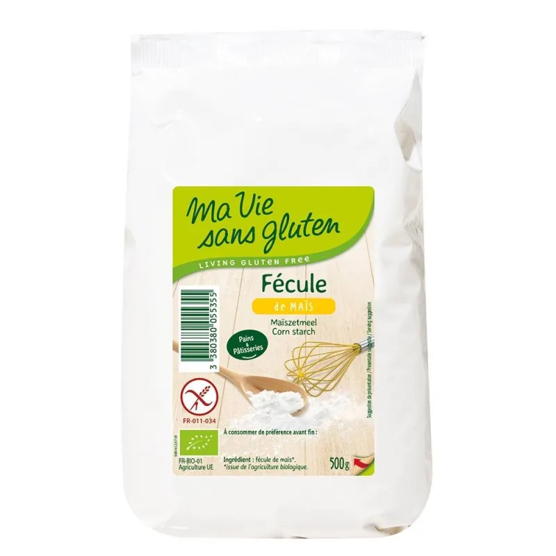 Amidon de porumb fara gluten, 500g, eco-bio - Ma vie sans Gluten — preț și oferte