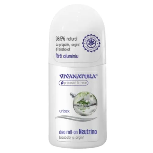 Deo Roll-On Neutrino, 50ml, VivaNatura — preț și oferte