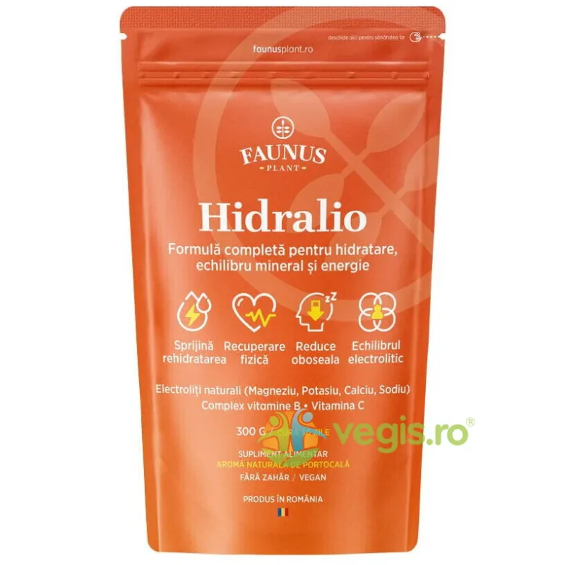 Hidralio Electroliti Naturali 300g FAUNUS PLANT — preț și oferte