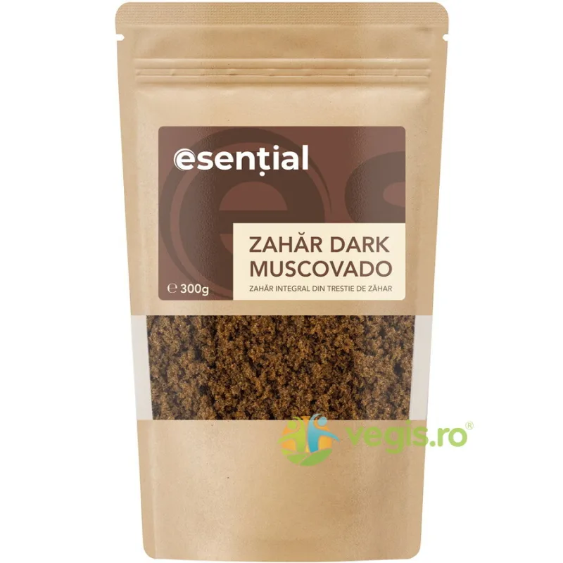 Zahar Dark Muscovado 300g Esential — preț și oferte