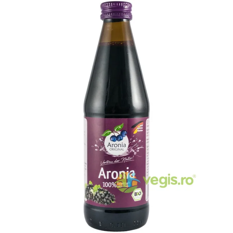 Suc Pur de Aronia Ecologic/Bio 300ml ARONIA ORIGINAL — preț și oferte