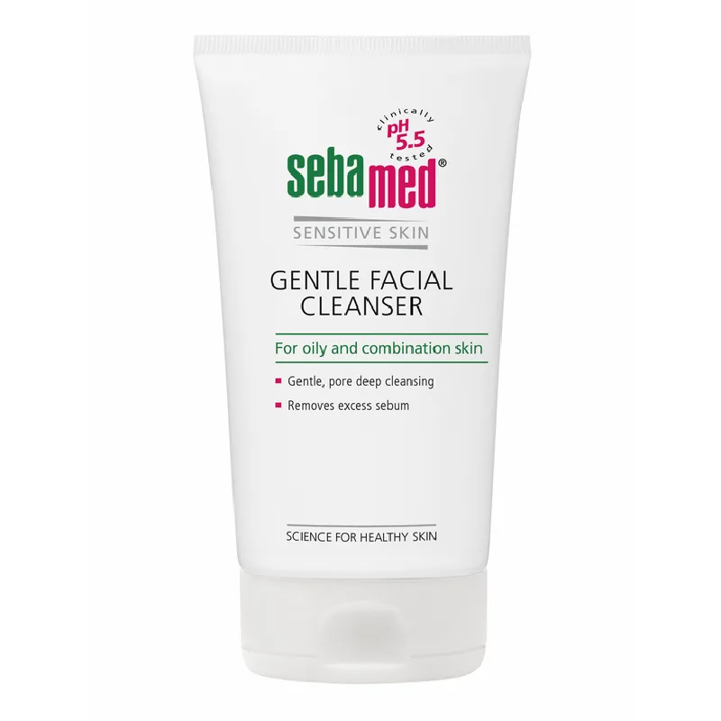 Gel de curatare pentru fata ten gras si combinat, 150 ml, Sebamed — preț și oferte