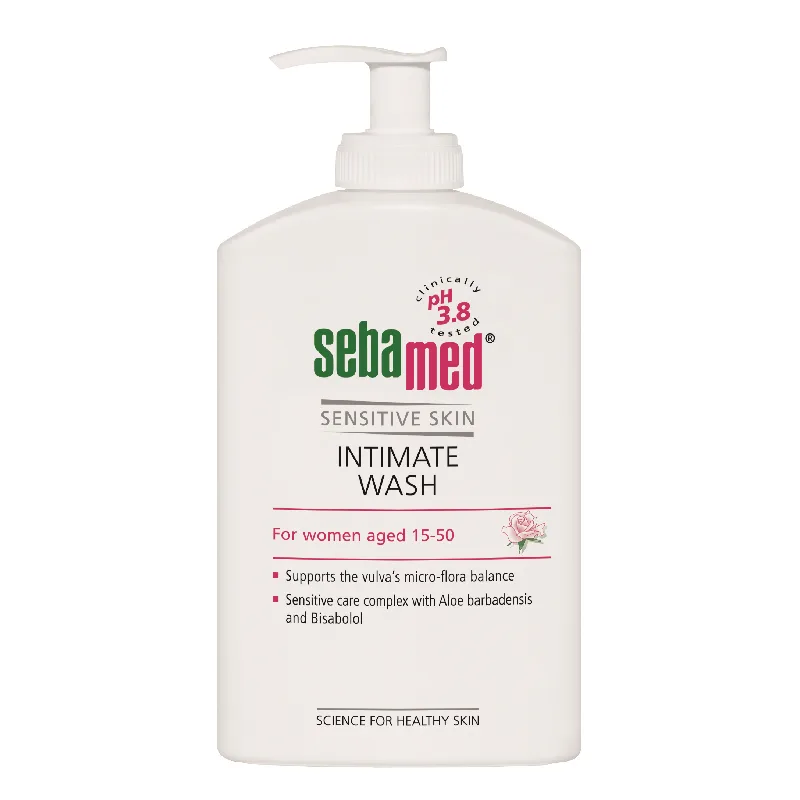 Gel pentru igiena intima cu ph 3.8 Sensitive Skin, 400 ml, Sebamed — preț și oferte
