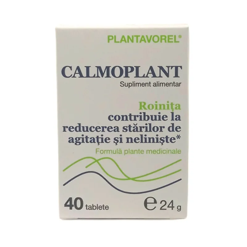 Calmoplant, 40 tablete, Plantavorel — preț și oferte