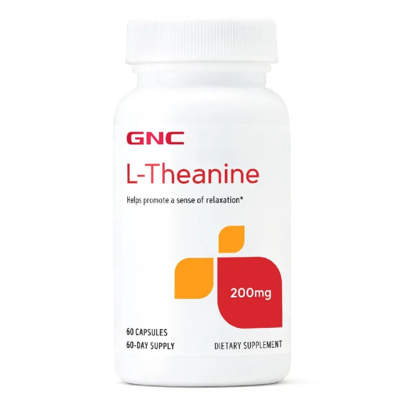 L-Theanine 200 Mg, 60 capsule, GNC — preț și oferte