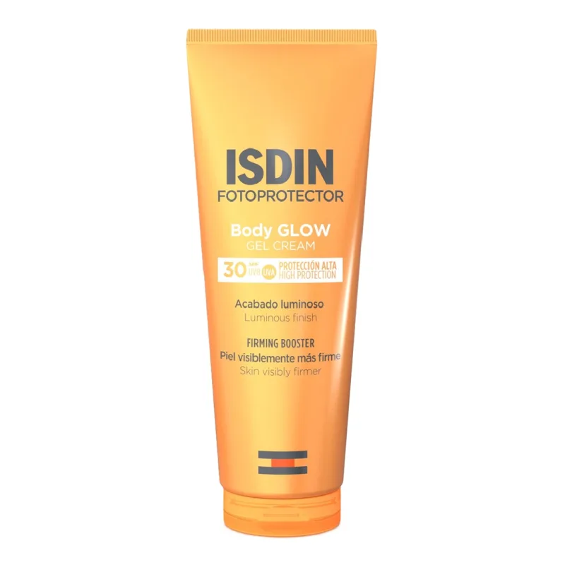 Lotiune iluminatoare cu protectie solara SPF30, Fotoprotector Body Glow, 200 ml, Isdin Isdinceutics De — preț și oferte