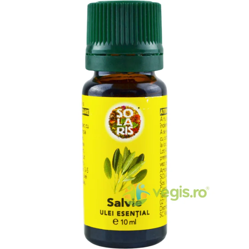 Ulei Esential Salvie 10ml SOLARIS — preț și oferte