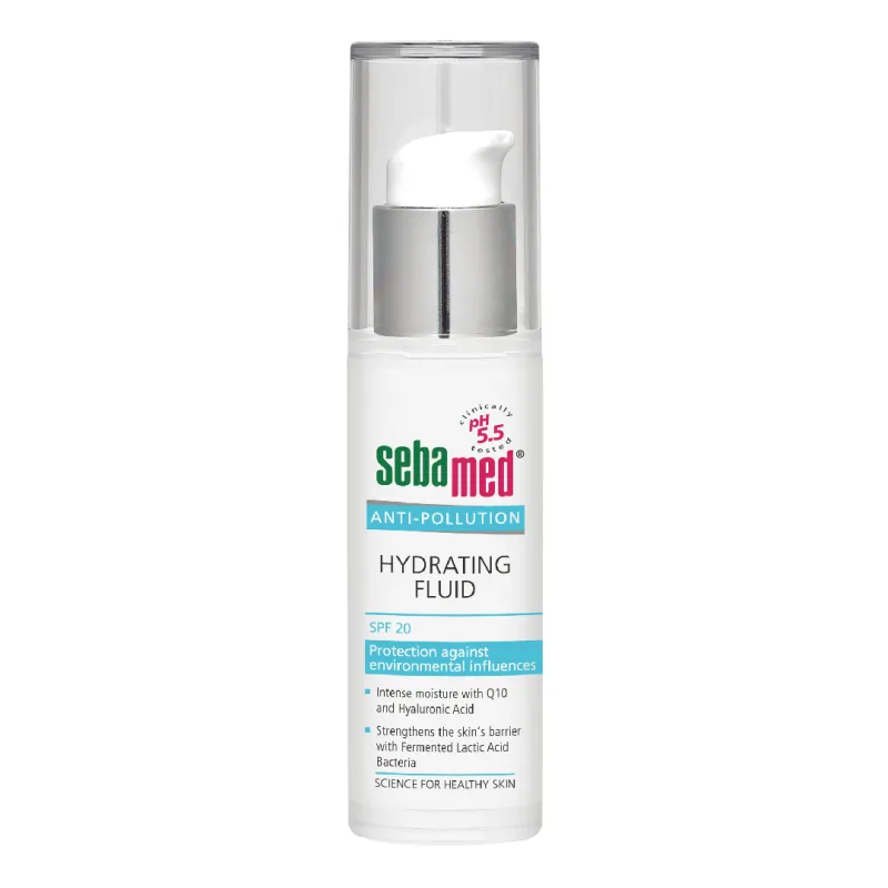 Fluid hidratant Anti-Pollution, 30 ml, Sebamed — preț și oferte