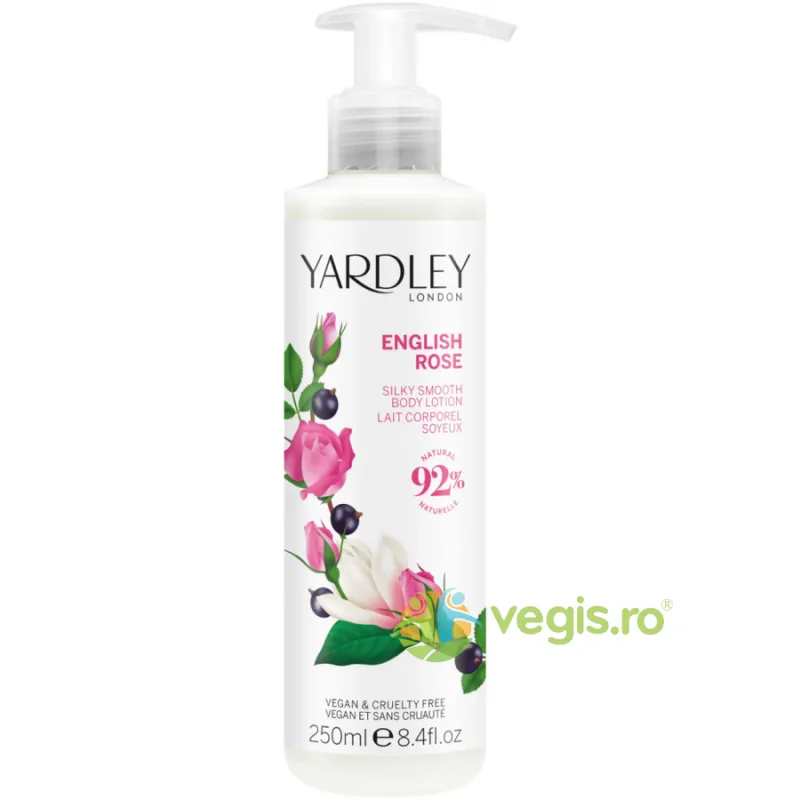 Lotiune de Corp cu Parfum de Trandafir Englezesc English Rose 250ml YARDLEY LONDON — preț și oferte