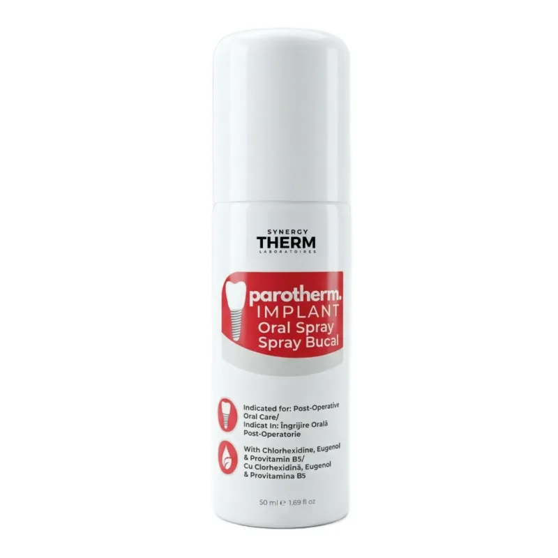 Spray oral Parotherm Implant, 50 ml, Synergy Therm — preț și oferte