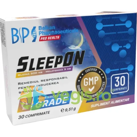 SleepON 30cpr Balkan Pharmaceuticals — preț și oferte