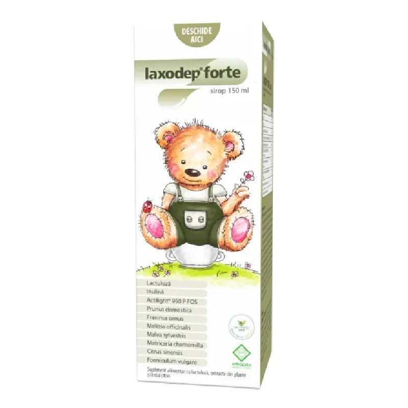 Sirop Laxodep Forte, 150 ml, Dr. Phyto — preț și oferte