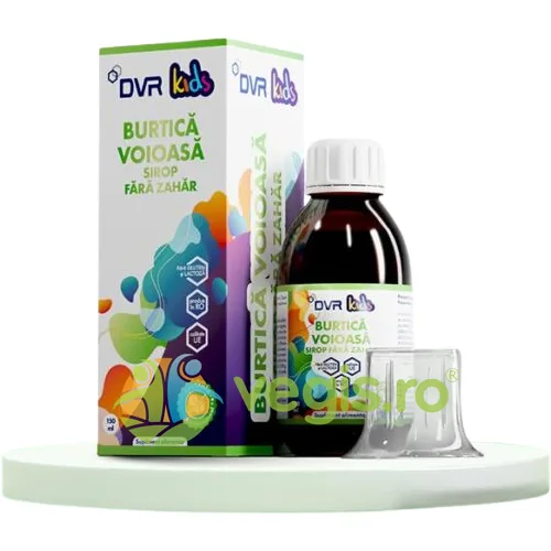 Sirop fara Zahar Burtica Voioasa 150ml DVR KIDS — preț și oferte