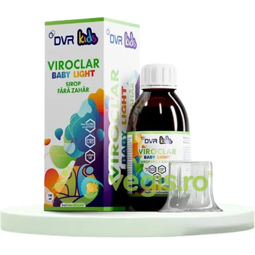 Sirop fara Zahar Viroclar Baby Light 150ml DVR KIDS — preț și oferte