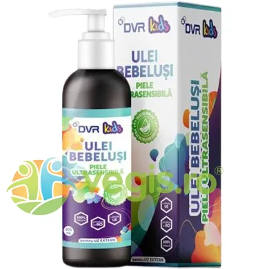 Ulei de Masaj pentru Bebelusi cu Piele Ultrasensibila 200ml DVR KIDS — preț și oferte