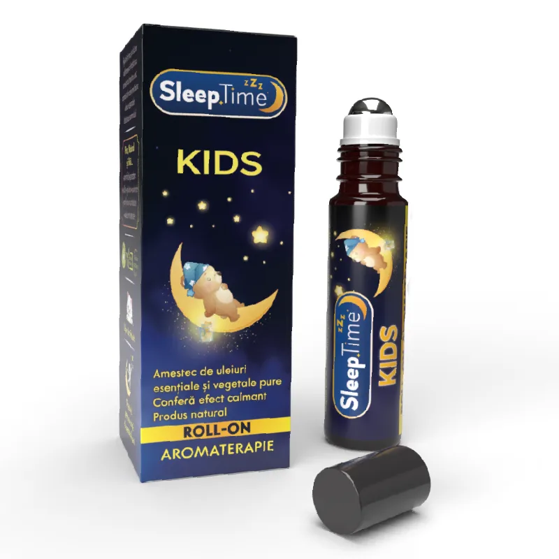 Roll-on aromaterapie SleepTime Kids, 10 ml, Justin Pharma — preț și oferte