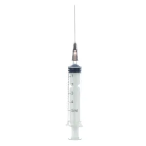 Seringa 5 ml 3 componente cu ac 22G, Narcis, 1 buc