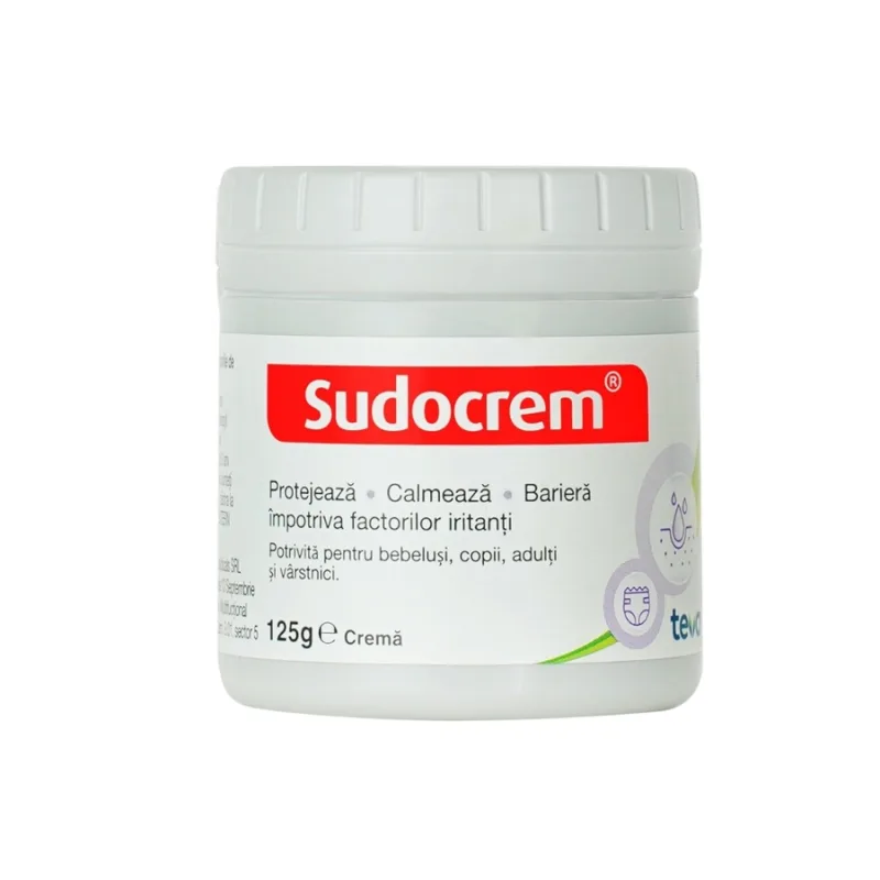 Sudocrem cremă antiseptică și protectoare, 125 g Forest Lab — preț și oferte
