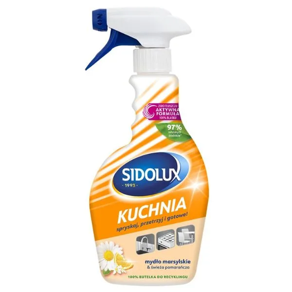 Solutie curatare bucatarie Marseille Soap si Fresh Orange Sidolux Specialist, Lakma | 500 ml LAKMA INFINITY — preț și oferte