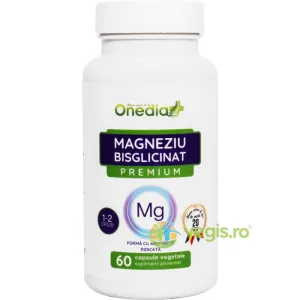 Magneziu Bisglicinat Premium 60cps vegetale