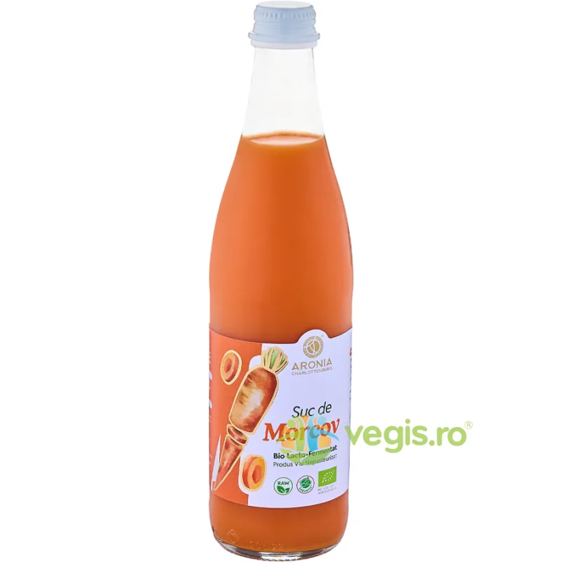 Suc de Morcov Lacto-Fermentat Ecologic/Bio 500ml Aronia Charlottenburg — preț și oferte