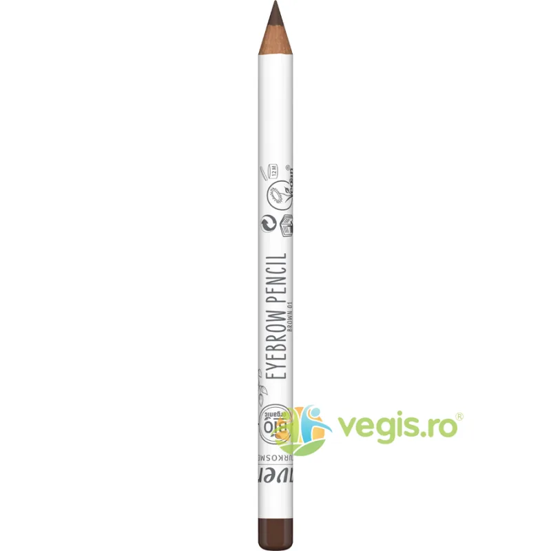 Creion pentru Sprancene - 01 Brown 1.10g LAVERA — preț și oferte