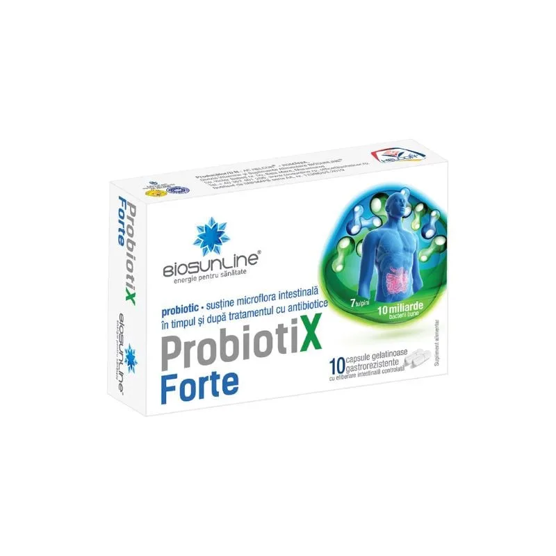 Probiotix Forte, 10 capsule, Helcor HELCOR BAIA MARE — preț și oferte