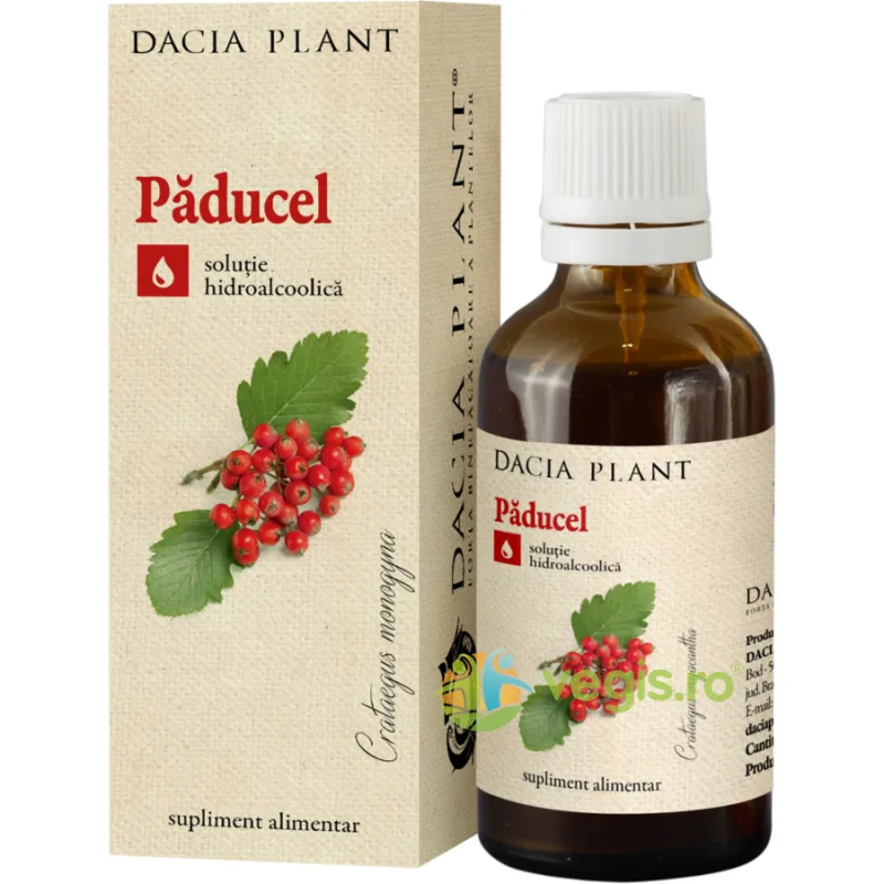 Tinctura De Paducel 50ml DACIA PLANT — preț și oferte