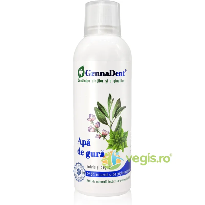 Apa de Gura cu Salvie si Argila 500ml VIVANATURA — preț și oferte