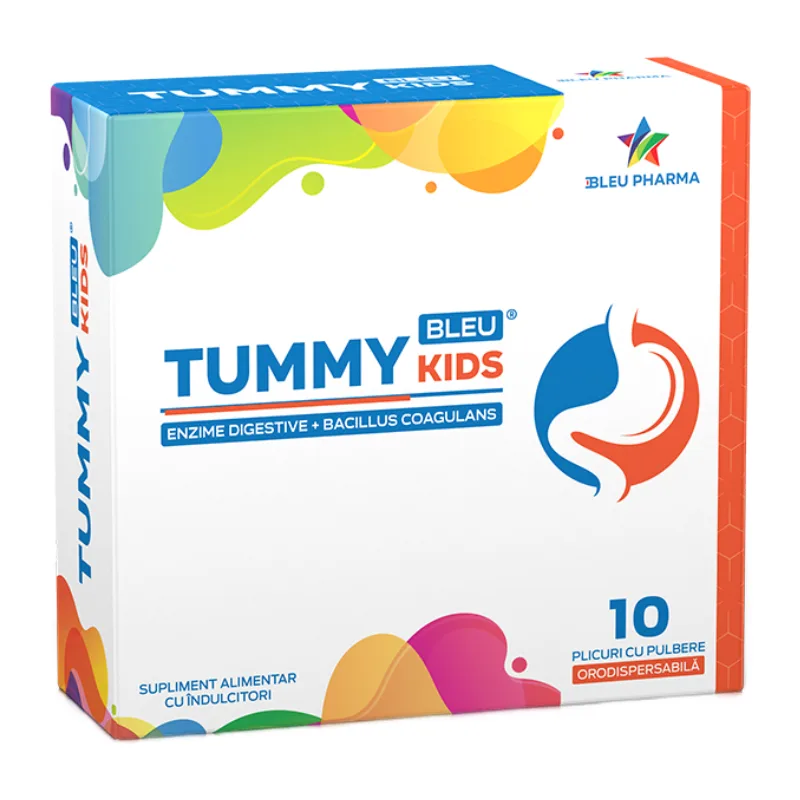 Tummy Bleu Kids, 10 plicuri, Bleu Pharma — preț și oferte